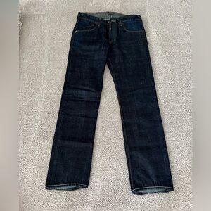 Seal Kay Men’s Button Fly Jeans – W33 | Made in Italy | Eco-Friendly Denim